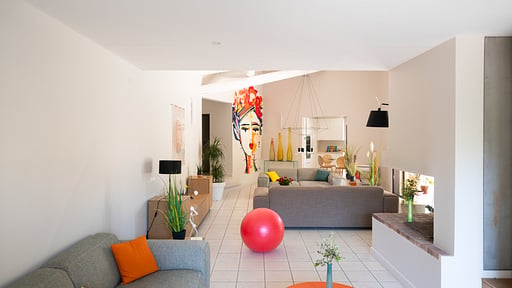 Maison Boisee and Apartment Wohnbereich