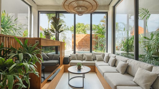 Makia Loft Living room