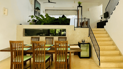 Mala Villa Обеденная зона