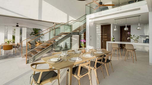 Malaiwana Duplex Dining area