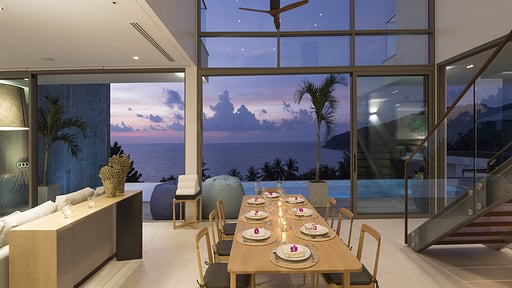 Malaiwana Duplex Dining area