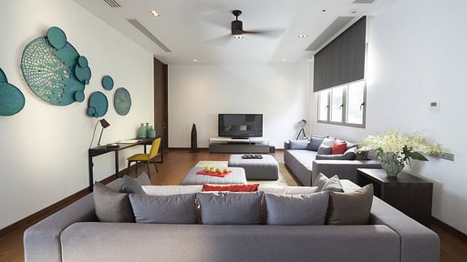 Malaiwana Penthouse Media room