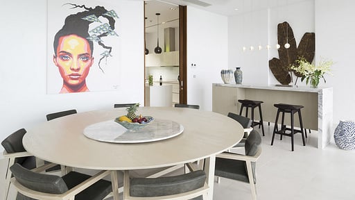 Malaiwana Penthouse Dining area