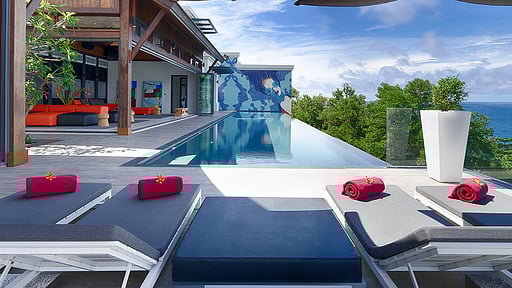 Malaiwana Villa M Swimming pool