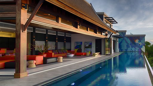 Malaiwana Villa M Swimming pool