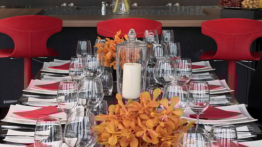 Malaiwana Villa M Dining area