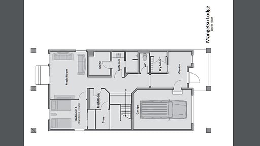 Mangetsu Lodge Floor plan