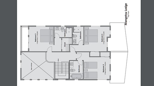 Mangetsu Lodge Floor plan