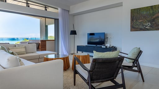 Manta Cove Penthouse Гостиная