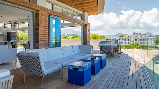 Manta Cove Penthouse Гостиная 2