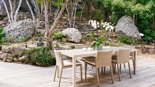 Villa Marie Dining area