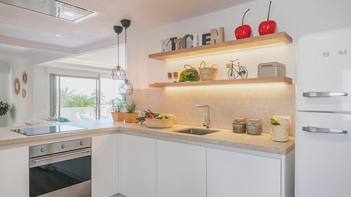 Mariners Apartment Кухня