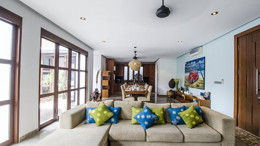 Mary's Beach Villa Гостиная