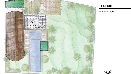 Mary's Beach Villa Схема помещений