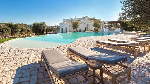 Masseria Santa Filomena Schwimmbad