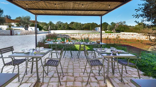 Masseria Santa Filomena Terrasse/Veranda