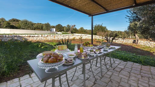 Masseria Santa Filomena Terrasse/Veranda