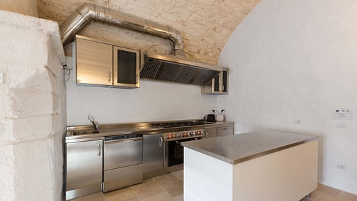 Masseria Santa Filomena Küche