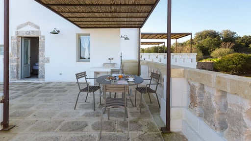 Masseria Santa Filomena Terrasse/Veranda