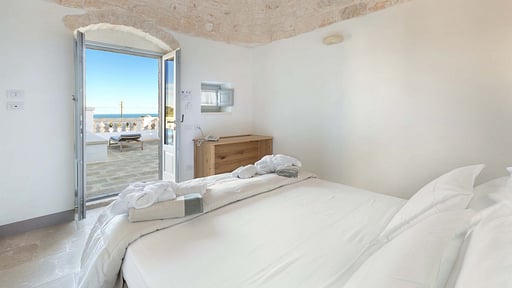 Masseria Santa Filomena Schlafzimmer 1