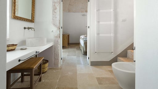 Masseria Santa Filomena Schlafzimmer 1