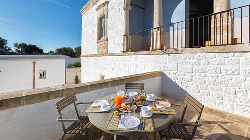 Masseria Santa Filomena Terrasse/Veranda