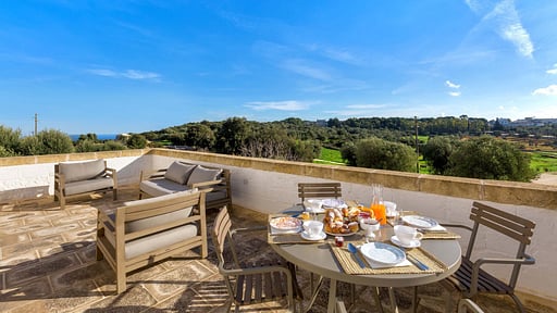 Masseria Santa Filomena Terrasse/Veranda