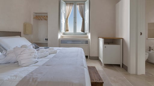 Masseria Santa Filomena Schlafzimmer 2