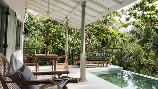 Mataramba Lodge Terras/Veranda