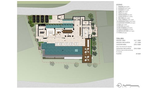 Maya Anda Villa Floor plan
