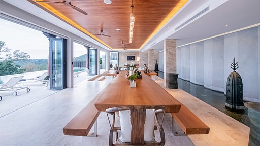 Maya Anda Villa Zona pranzo