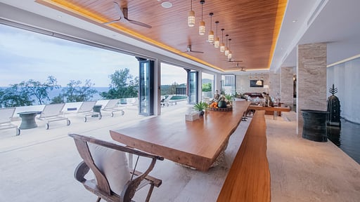 Maya Anda Villa Zona pranzo