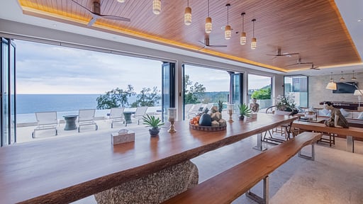 Maya Anda Villa Zona pranzo