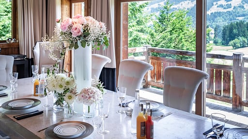 Megève Chalet Salle à manger