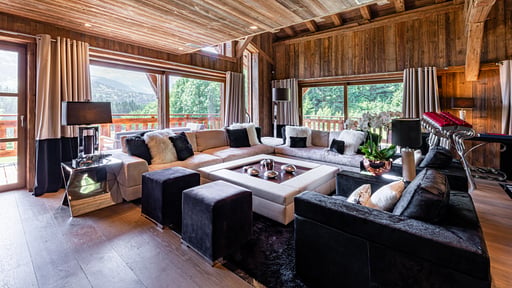 Megève Chalet Salon