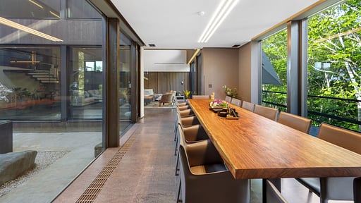 Meikeikyo Chalet Dining area