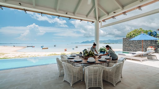 Mia Ocean Villa Zona de comedor