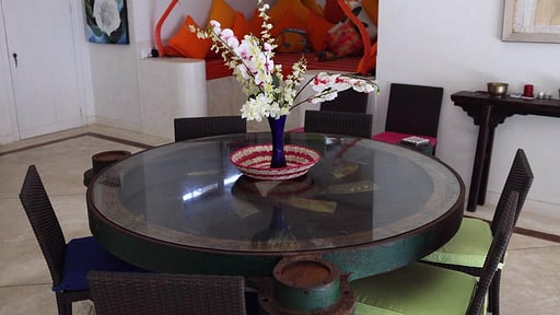 Mihiri Beach House Dining area