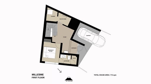 Millesime House Floor plan