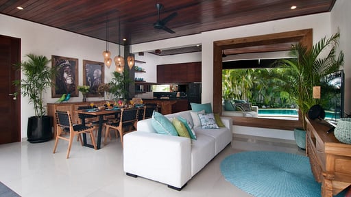 Minggu Villas Living room 1