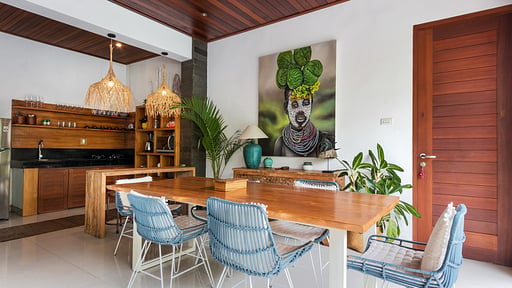 Minggu Villas Dining area 2