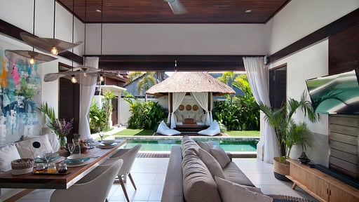 Minggu Villas Living room 3