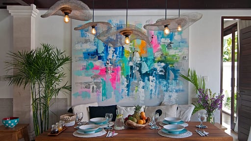 Minggu Villas Dining area 3