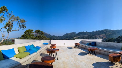 Misty Villa Salon sur le toit