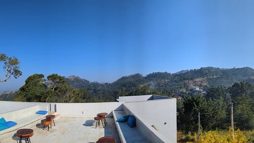 Misty Villa Salon sur le toit