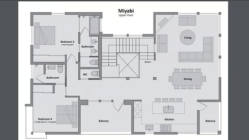 Miyabi Floor plan