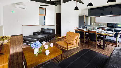 Mizuho Three Bedroom Chalet Living room