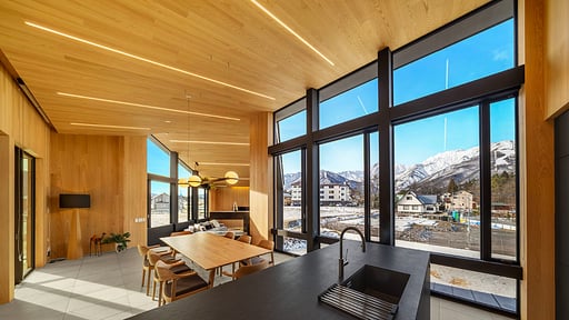 Momo Chalet Dining area