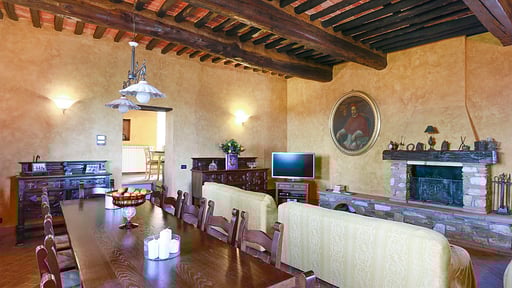 Villa Montefiore Dining area
