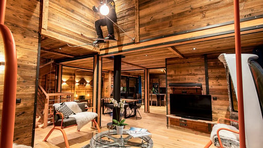Chalet Monts Living room